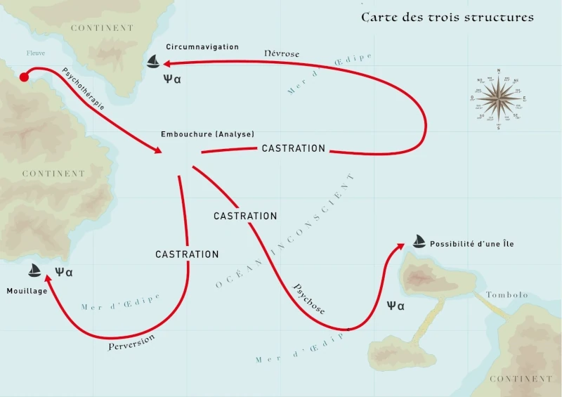 Carte des Trois Structures